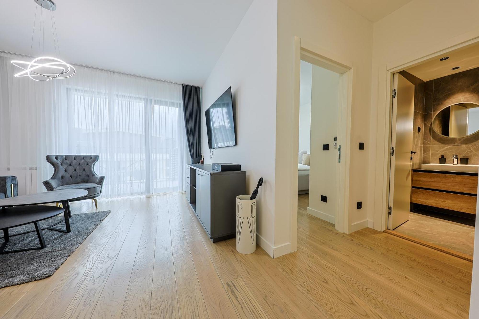 Apartament Zigzag Belgrade Waterfront - Simfonija 2 Zewnętrze zdjęcie